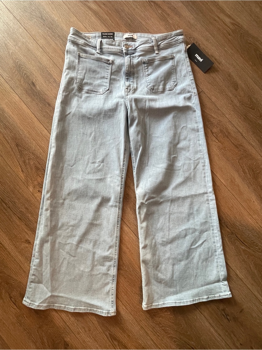 Mavi Women's Wide Leg Jeans in Light Blue